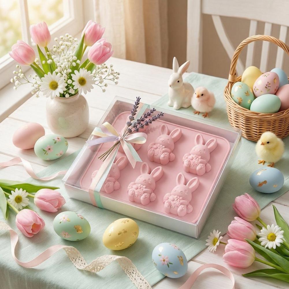 Bunny Cake Mold - Cetakan Es Telur Paskah Set Cetakan
