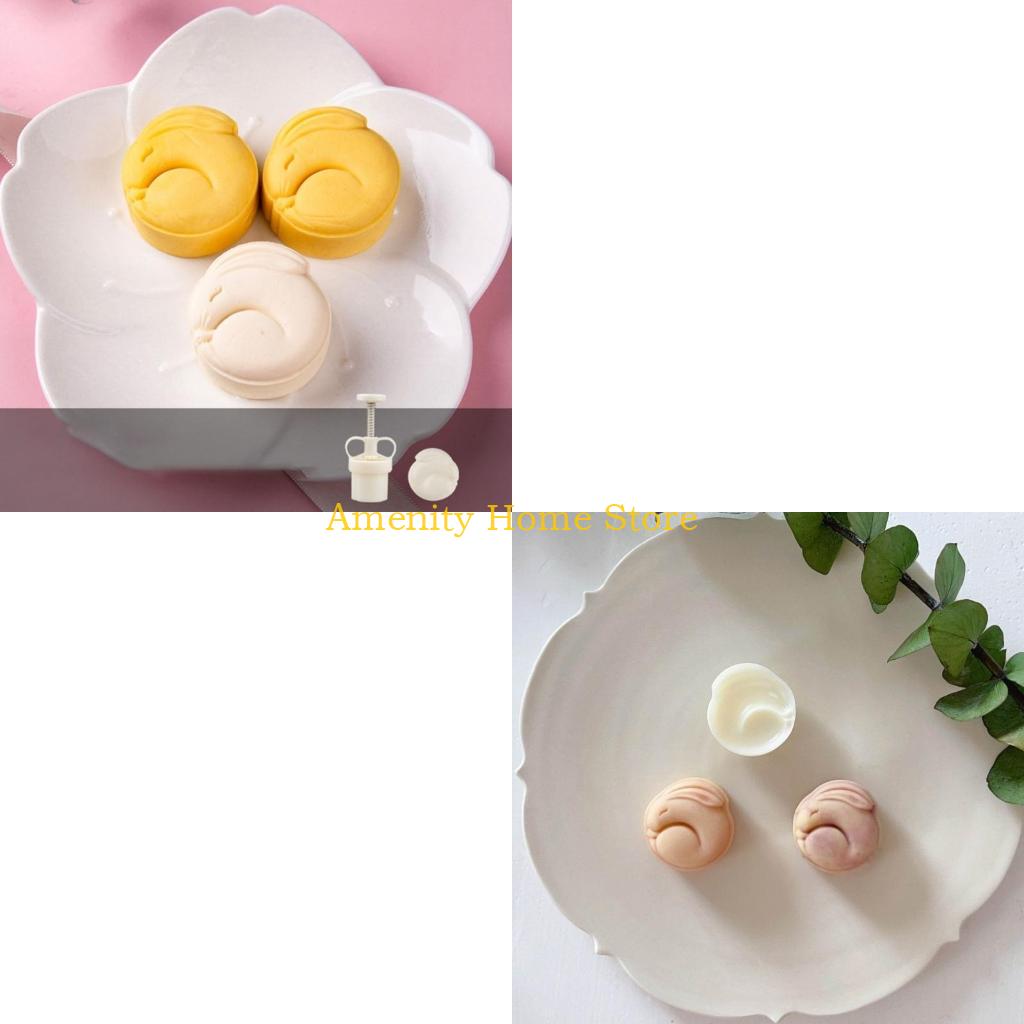 Bunny Cake Mold - F26C Cetakan Kue Bulan Festival Pertengahan