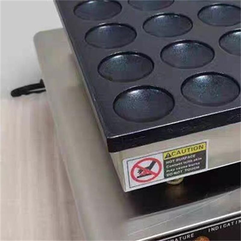 Mini Pancake Griddle - Pembuat Waffle Pancake 25 Lubang Mesin