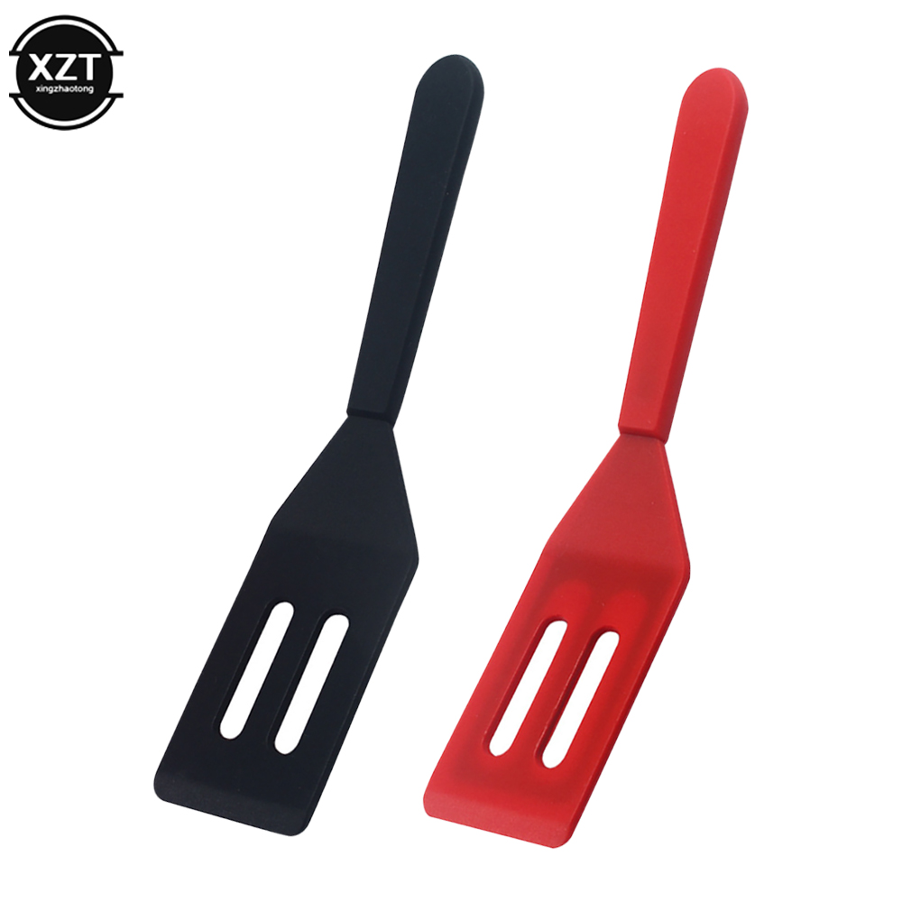 Okonomiyaki Spatula - Makanan Kelas Silikon Mini Spatula Anti-lengket