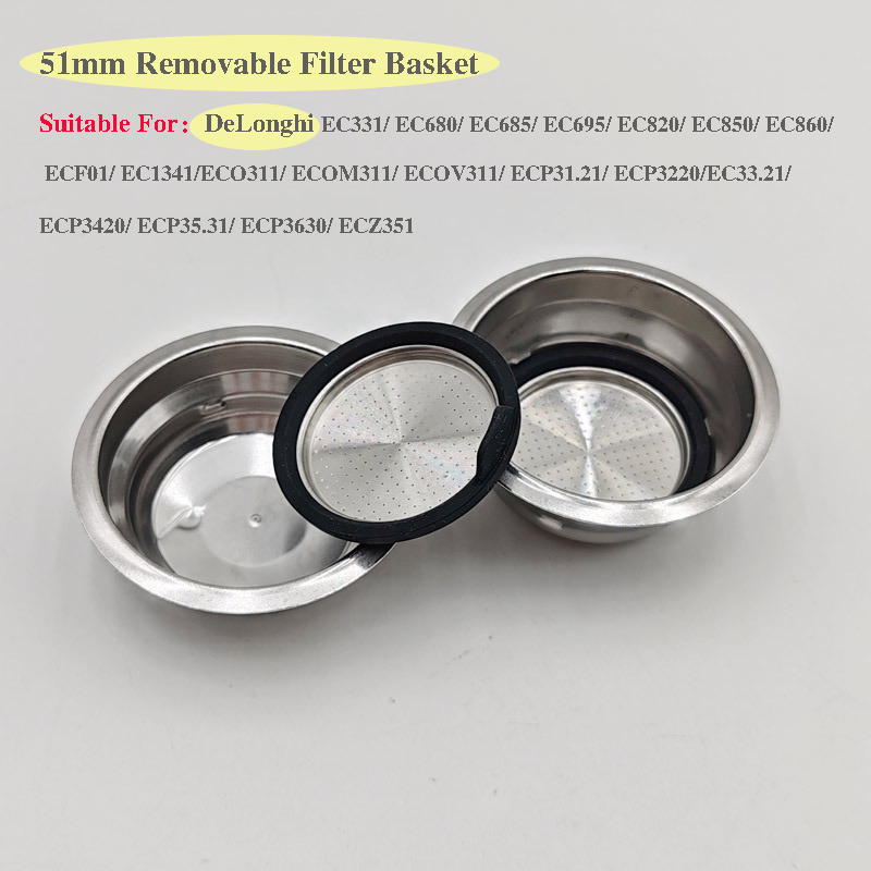Delonghi Espresso Magnifica - 51Mm Aksesori Mesin Kopi Keranjang Filter