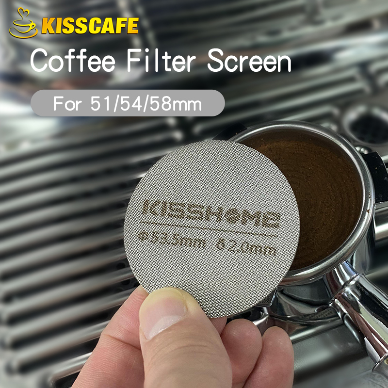 Delonghi Espresso Magnifica - Layar Puck kopi 51mm 53.5mm 58.5mm