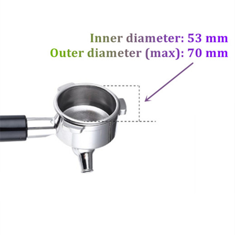Breville Espresso Barista Touch - Kepala Portafilter 54mm Dual Spout Untuk
