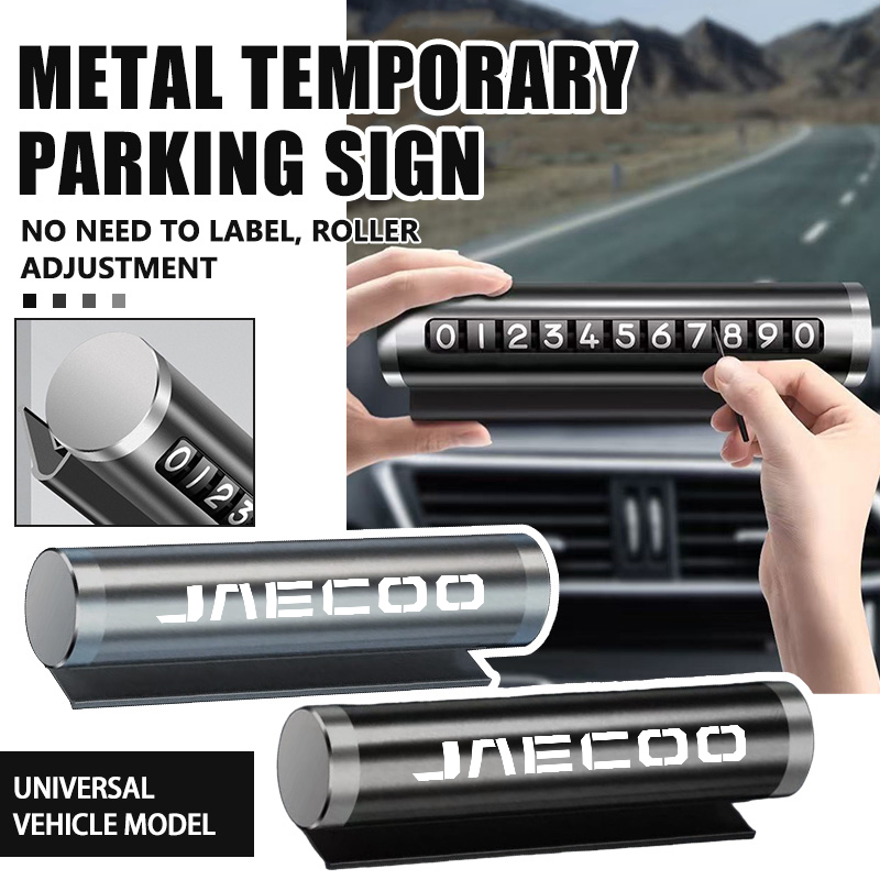 Crepe Pan Carbon - Plat Nomor Parkir Sementara Universal untuk
