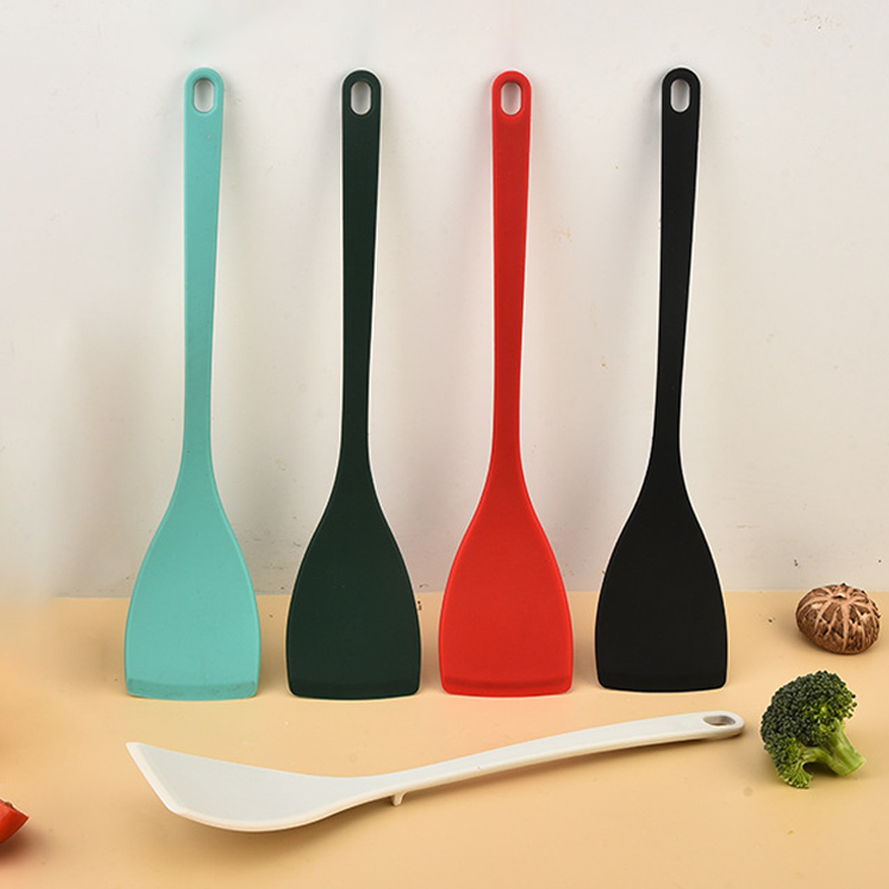 2 Buah Spatula Silikon Sekop T - Okonomiyaki Spatula ulasan dan harga