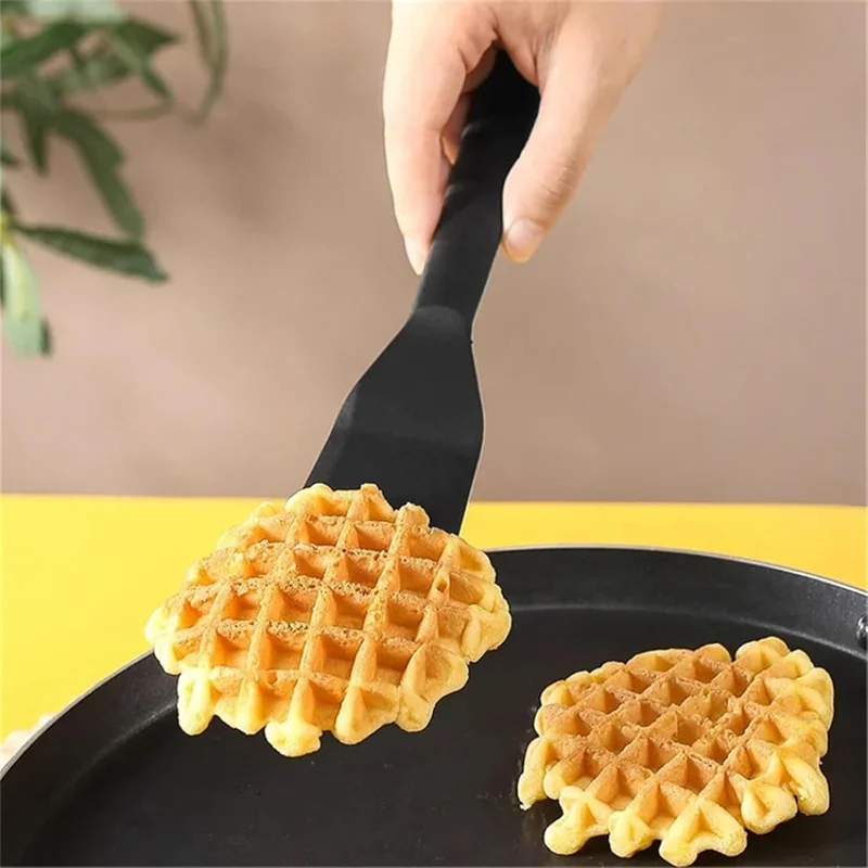 1/2 Buah Spatula Silikon Tipis - Okonomiyaki Spatula ulasan dan harga