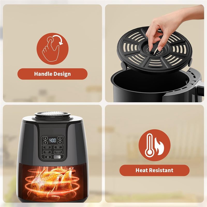AT59 Pelat Penggoreng Udara Pe - Ninja Air Fryer Af101 ulasan dan harga
