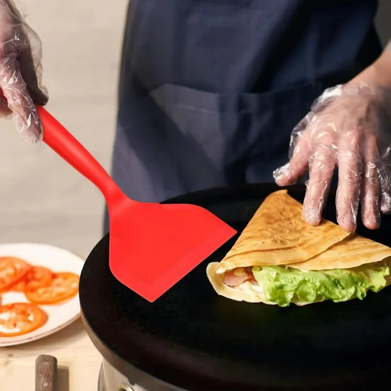 Spatula Silikon Anti Lengket,  - Okonomiyaki Spatula ulasan dan harga