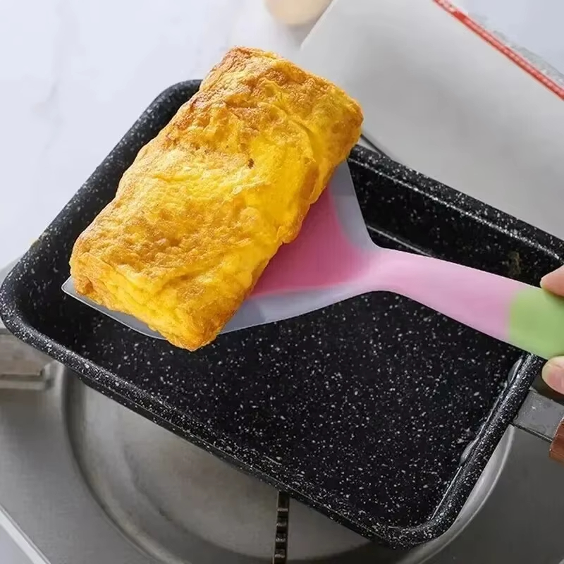 Spatula Pancake Warna Acak Sil - Okonomiyaki Spatula ulasan dan harga