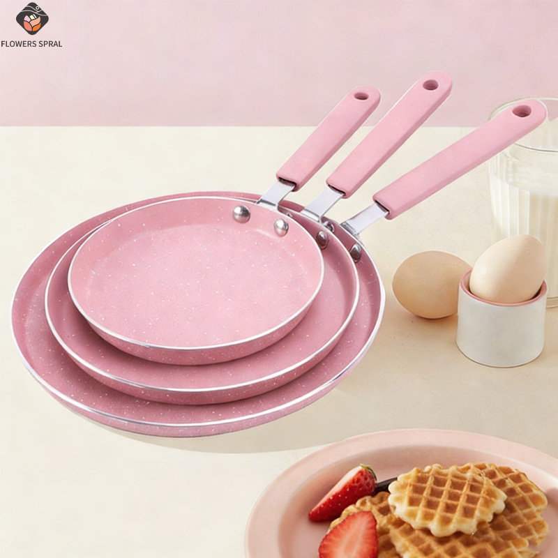1 Wajan Anti Lengket Warna Pin - Egg Waffle Pan ulasan dan harga