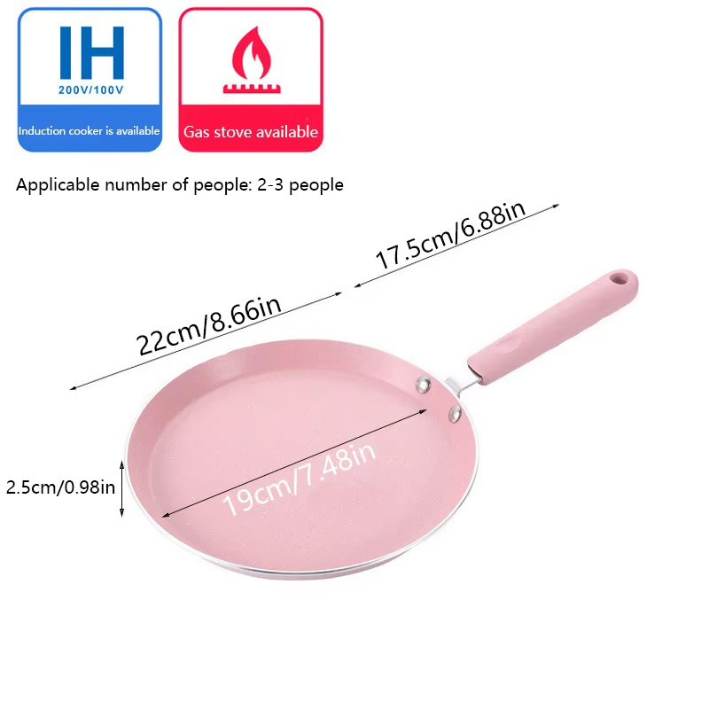 1 Wajan Anti Lengket Warna Pin - Egg Waffle Pan ulasan dan harga