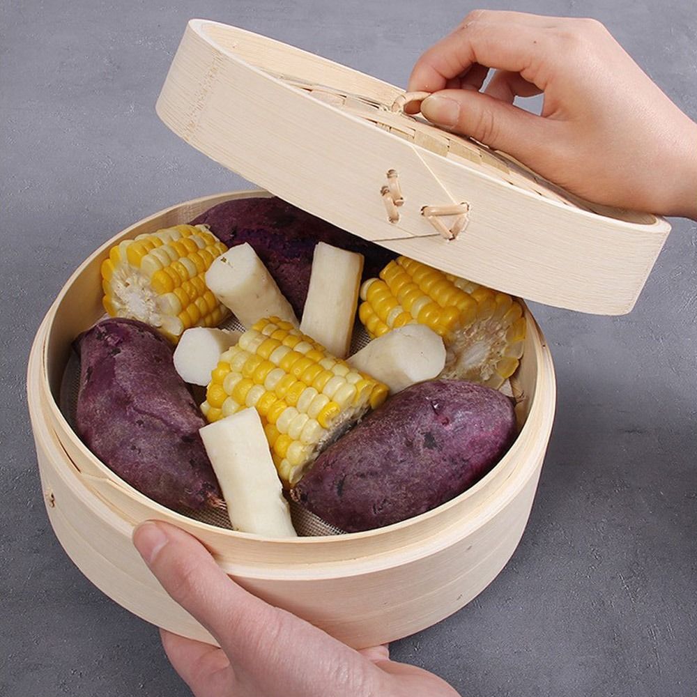 Pengukus Cina pengukus bambu d - Bao Steamer Bamboo ulasan dan harga