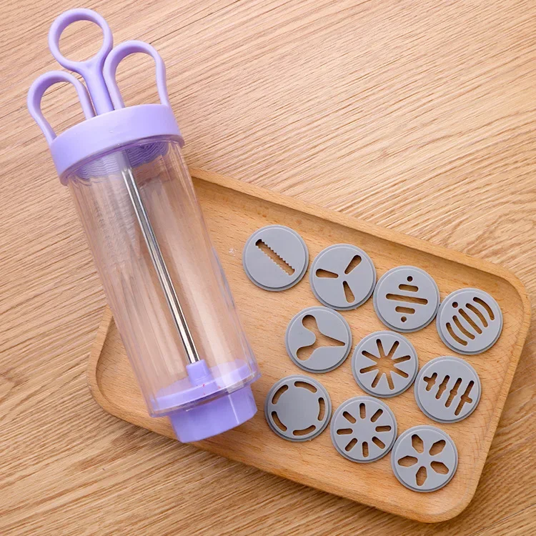 Mesin pembuat tekan kue Manual - Churros Maker Gun ulasan dan harga