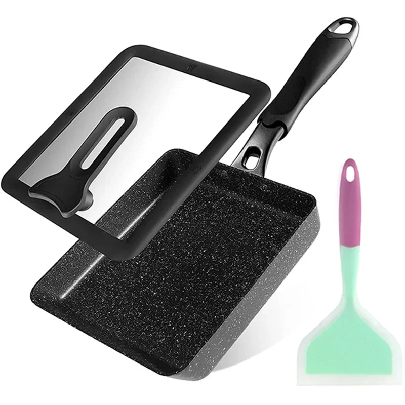 Panci omelet Jepang/panci Tama - Egg Waffle Pan ulasan dan harga