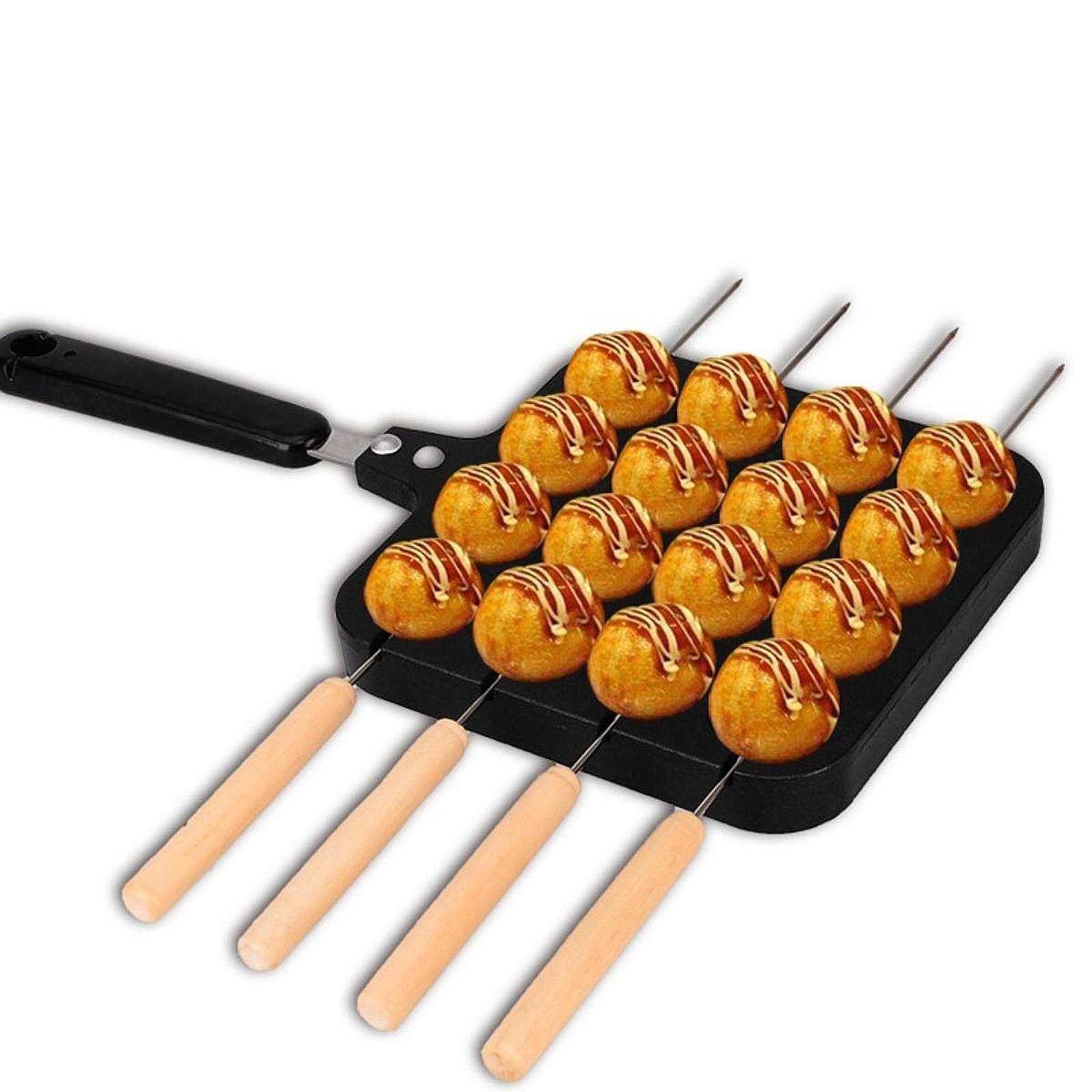 Wajan Panggang Takoyaki dengan - Takoyaki Grill Plate ulasan dan harga