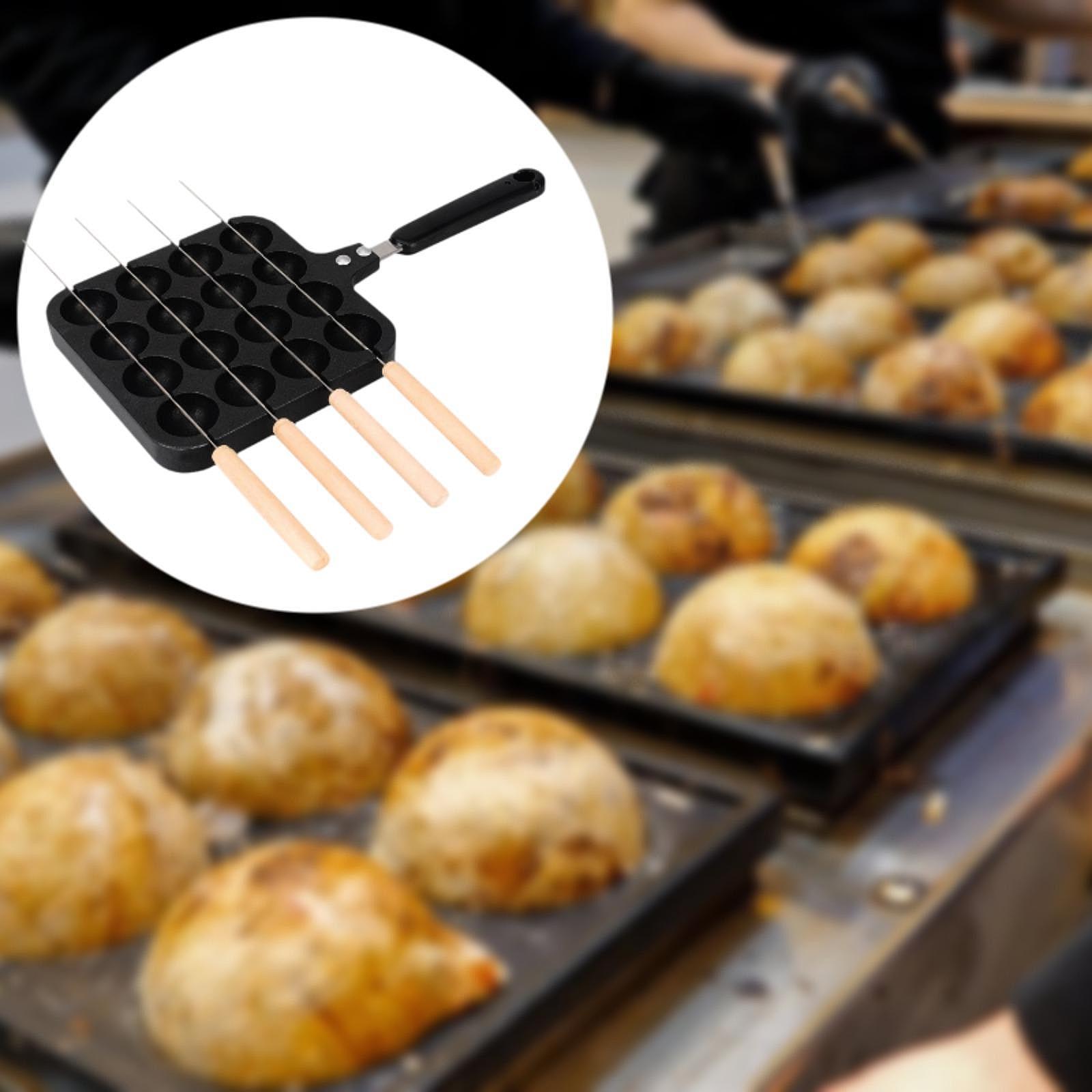 Wajan Panggang Takoyaki dengan - Takoyaki Grill Plate ulasan dan harga