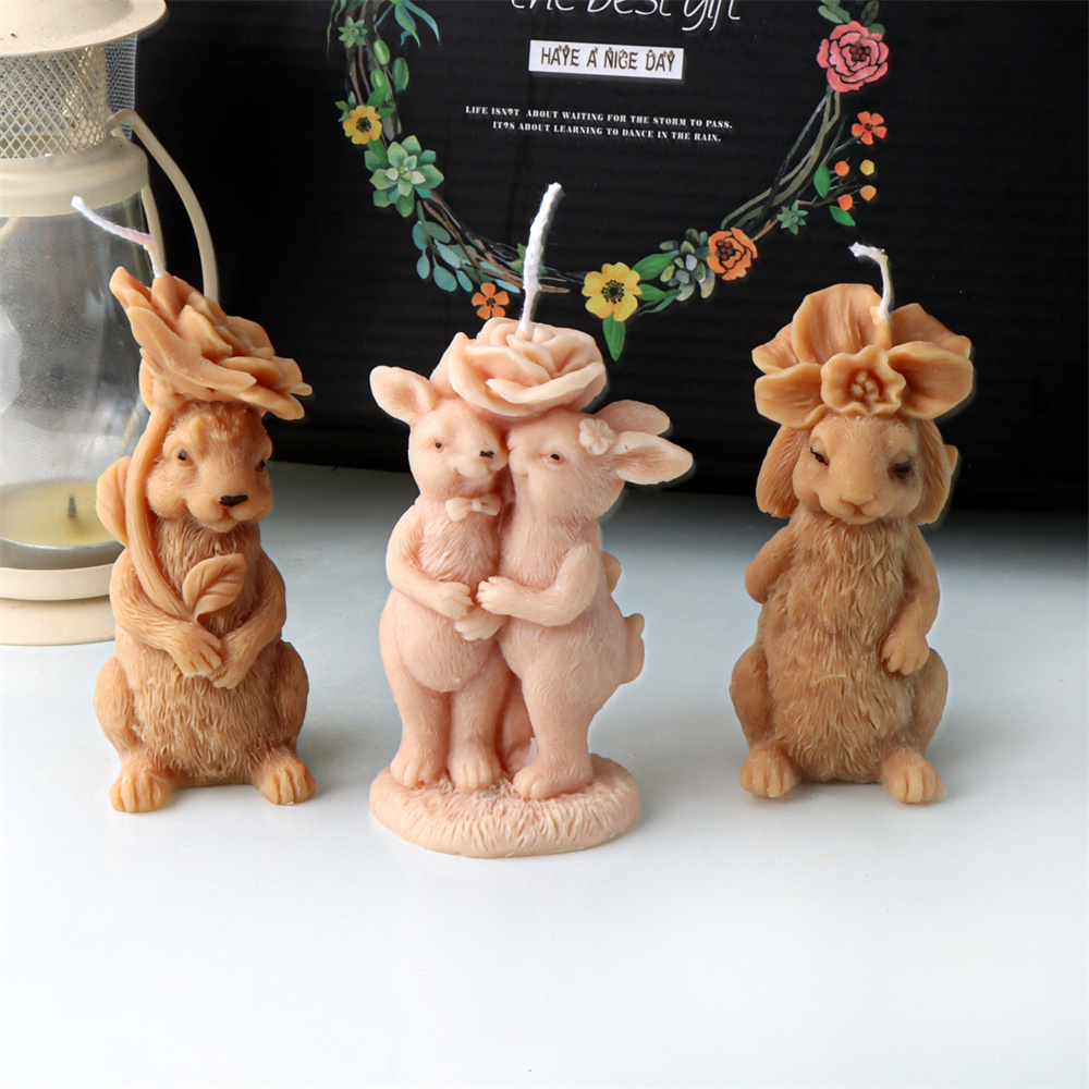 Cetakan silikon lilin kelinci  - Bunny Cake Mold ulasan dan harga