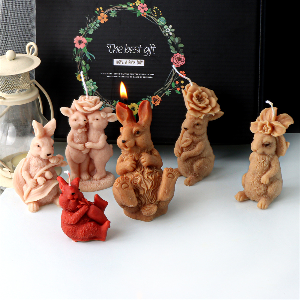 Cetakan silikon lilin kelinci  - Bunny Cake Mold ulasan dan harga