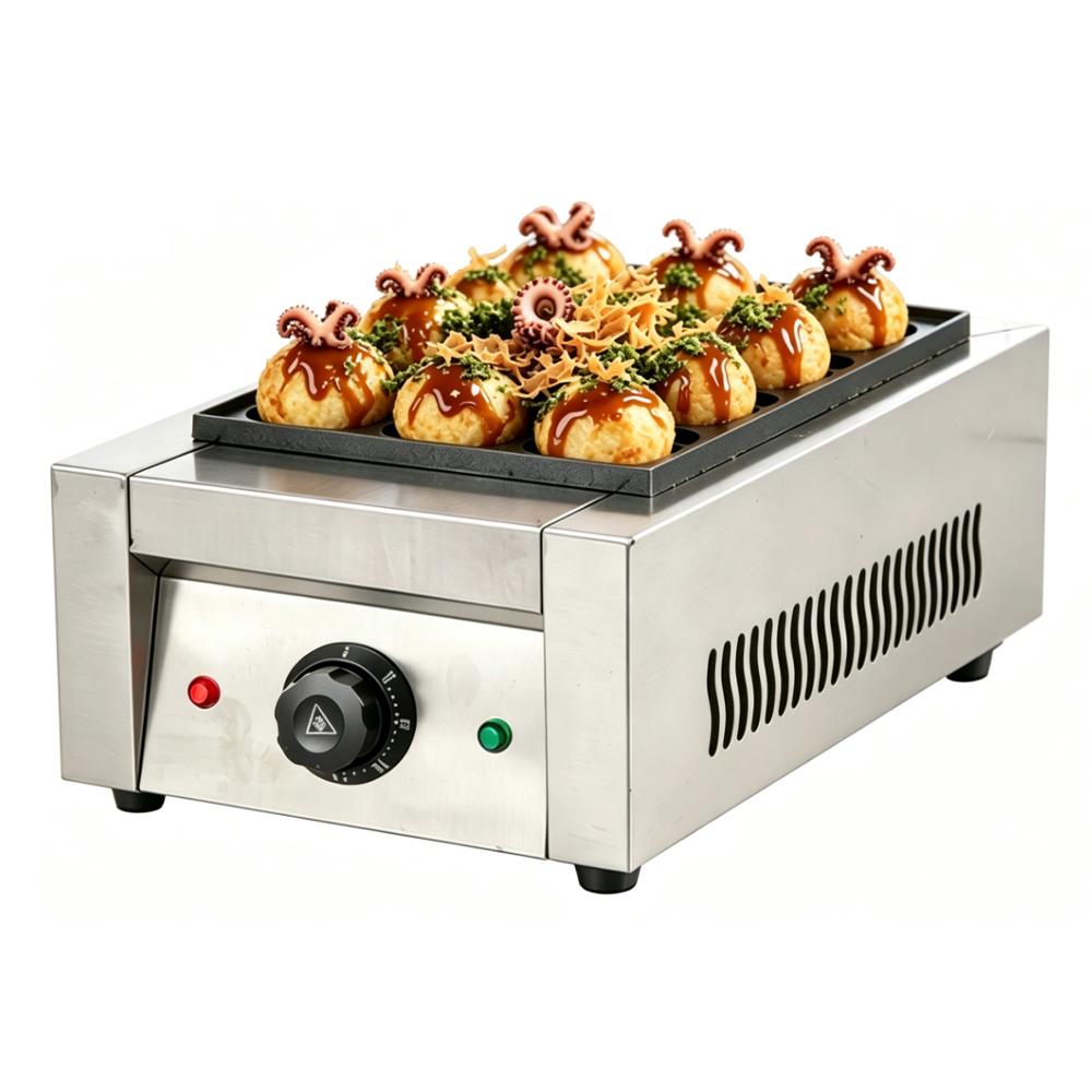 Mesin Pembuat Takoyaki Listrik - Takoyaki Grill Plate ulasan dan harga