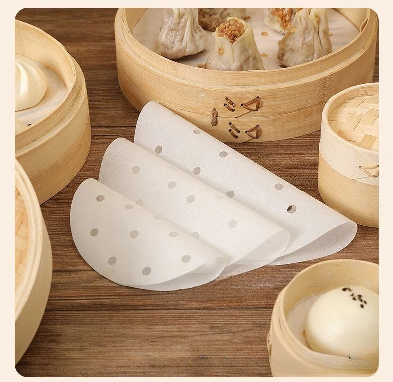 100Pcs Kertas Kukus Sekali Pak - Bao Steamer Bamboo ulasan dan harga