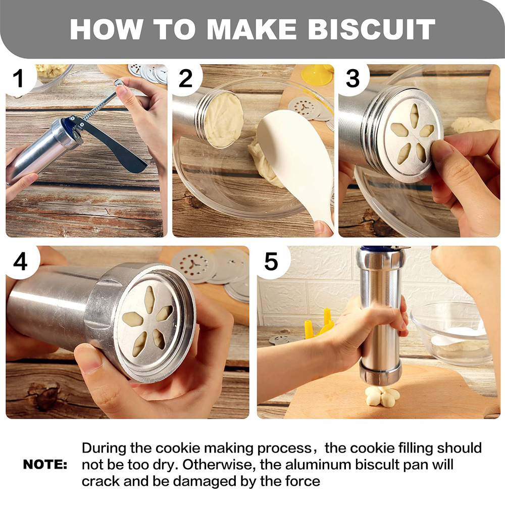 10/20 buah aluminium pembuat k - Churros Maker Gun ulasan dan harga