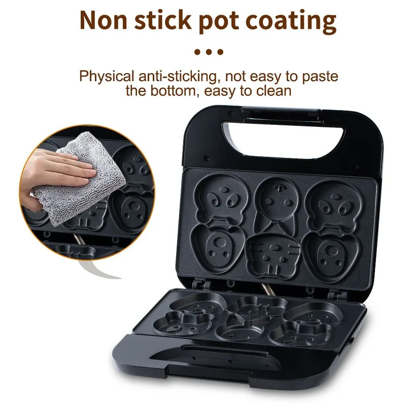 Mesin Biskuit Kartun Rumah Tan - Mini Pancake Griddle ulasan dan harga