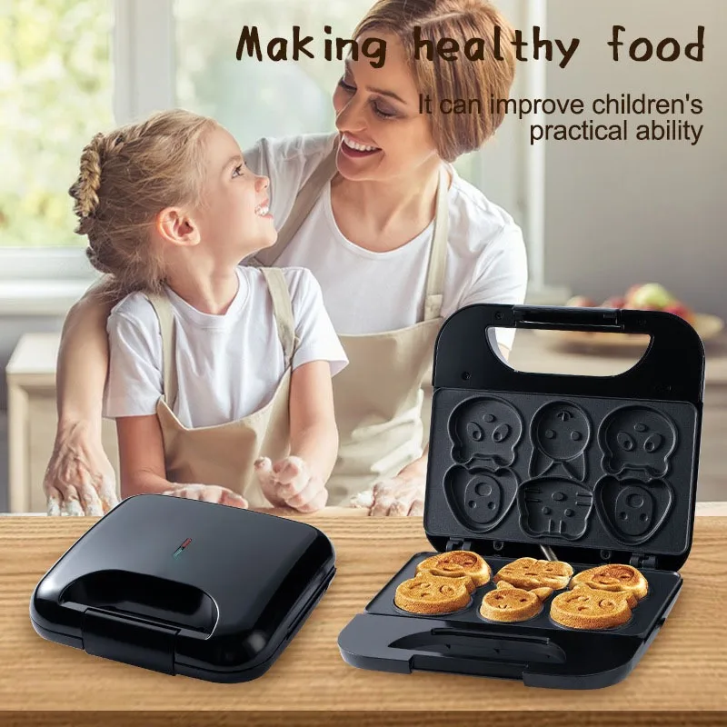 Mesin Biskuit Kartun Rumah Tan - Mini Pancake Griddle ulasan dan harga