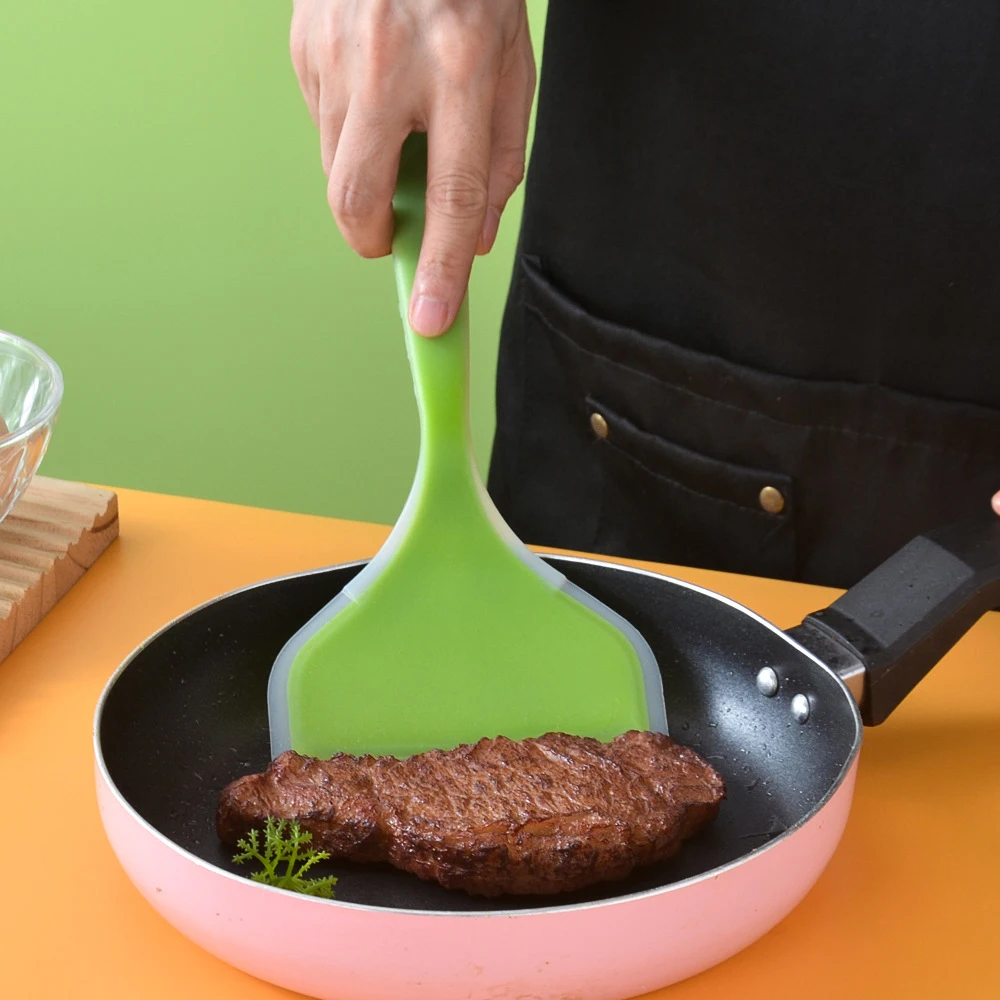 1 buah Spatula silikon mulut l - Okonomiyaki Spatula ulasan dan harga