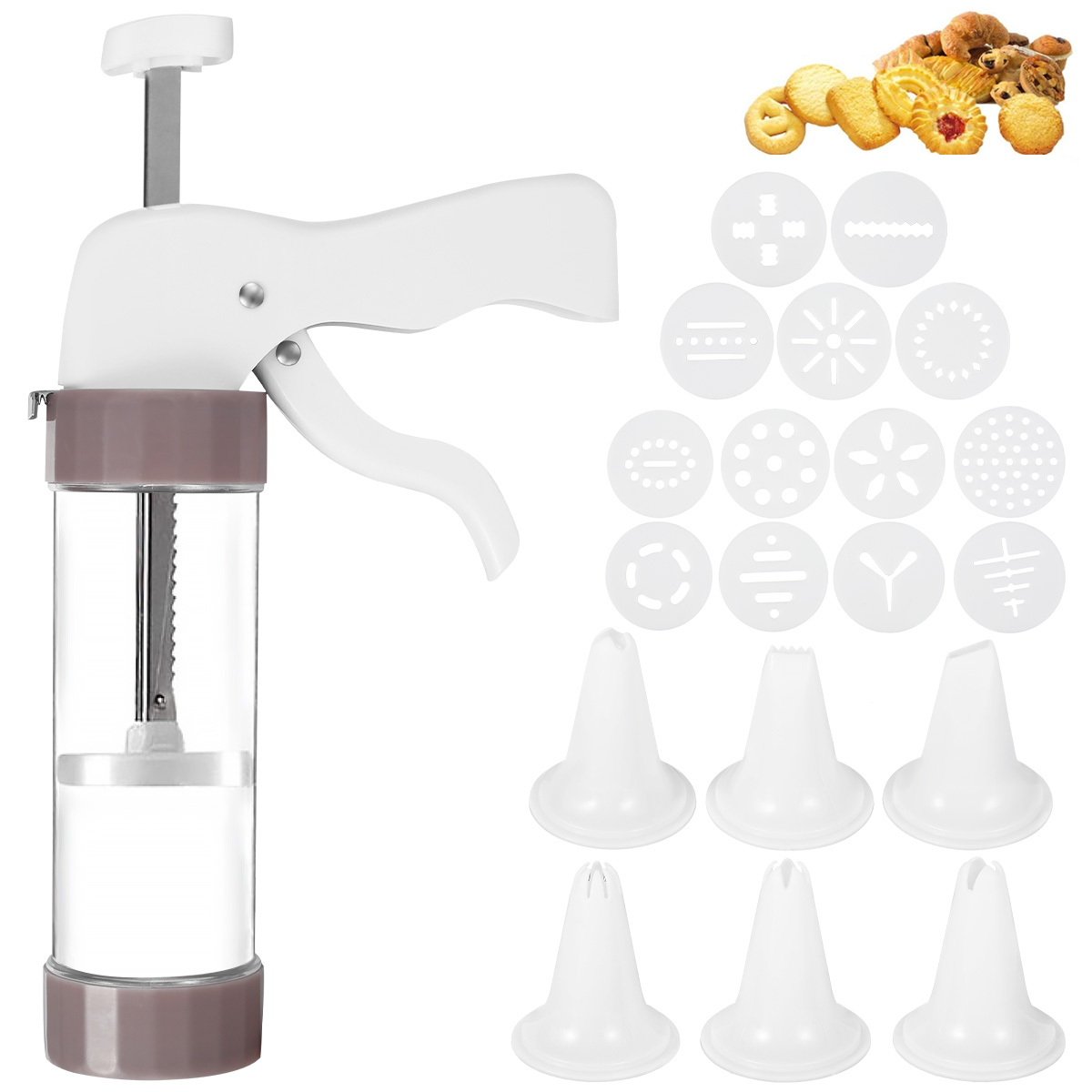 Set Alat Pembuat Kue Kering Co - Churros Maker Gun ulasan dan harga