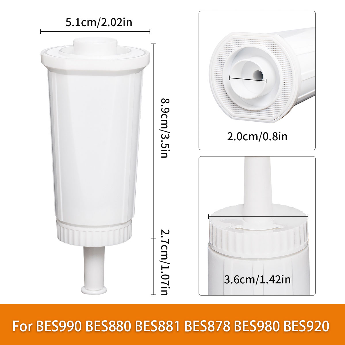 Filter Air BES880 Digunakan Un - Breville Espresso Barista Touch ulasan dan harga